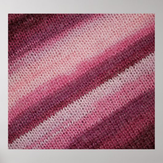 Poster Texture de tissu en nappe, abstrait violet-rose. (Devant)