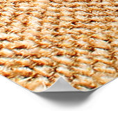 Poster Texture de toile (Coin)