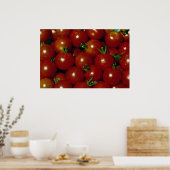 Poster Texture de tomates de cerise douce (Cuisine)