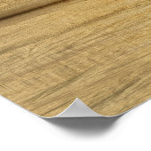 Poster Texture du panneau en bois (Coin)