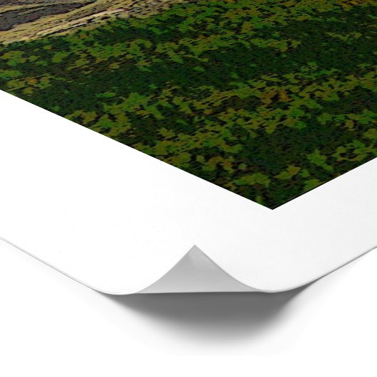 Poster Texture du vent (Coin)