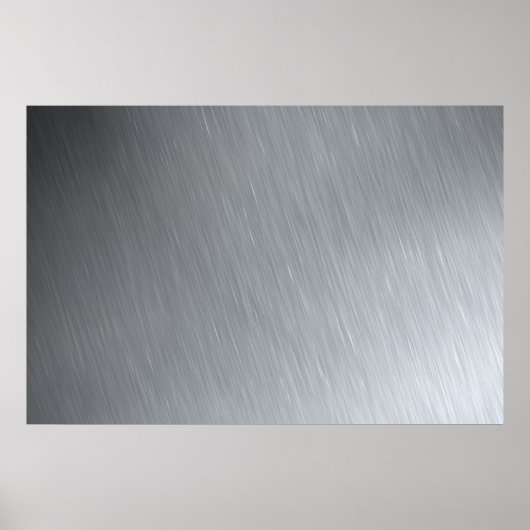 Poster Texture en acier inoxydable avec éclairages (Devant)