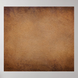 Poster Texture en Cuir Brown : Closeup Arrière - plan Vin