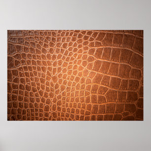 Poster texture en cuir Brown pour arrière - plan