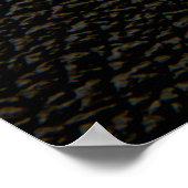 Poster Texture en cuir noir ou arrière - plan. abstrait, (Coin)