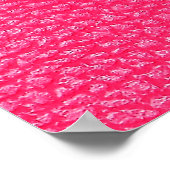 Poster Texture en cuir rose (Coin)