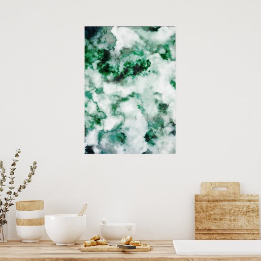 Poster Texture en quartz marbré (Cuisine)