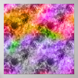 Poster Texture Exotique Froissée