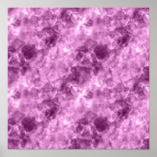 Poster Texture froissée rose foncé