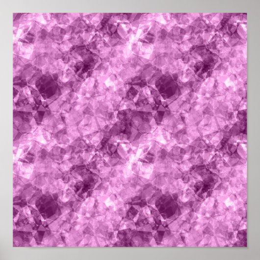 Poster Texture froissée rose foncé (Devant)