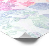 Poster Texture géométrique classique modèle moderne répét (Coin)