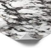 Poster texture granite | Arrière - plan de marbre en noir (Coin)