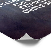 Poster texture gris foncé et bleu en détresse ajouter une (Coin)