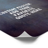 Poster texture gris foncé et bleu en mauvais état ajouter (Coin)