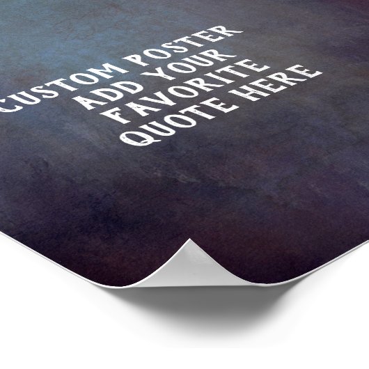 Poster texture gris foncé et bleu en mauvais état ajouter (Coin)