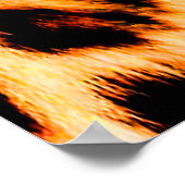 Poster texture léopard sans joint, fourrure de léopard, a (Coin)