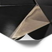 Poster texture métallique (Coin)