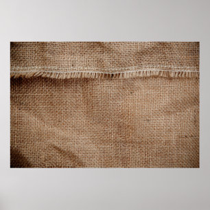 Poster Texture naturelle fil arrière café, sac, 