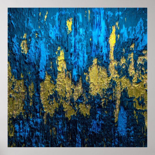 Poster Texture or de luxe. (Devant)