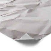 Poster Texture papier broyée, arrière - plan détaillé. (Coin)