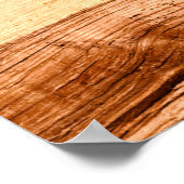 Poster Texture. Pile de bois de feu haché stocké, hiver (Coin)