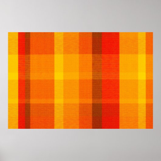 Poster texture rapprochée avec un tissu à damiers  (Devant)