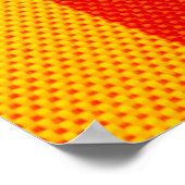 Poster texture rapprochée avec un tissu à damiers  (Coin)