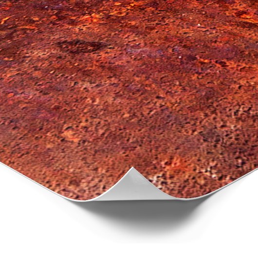 Poster texture rustique métallique (Coin)