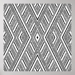 Poster Texture transparente avec stries blanches obliques
