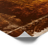 Poster texture vintage vieux or (Coin)