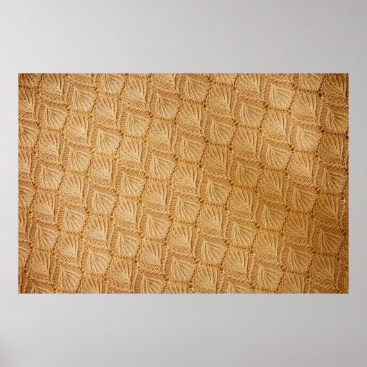 Poster textures en dentelle (Devant)