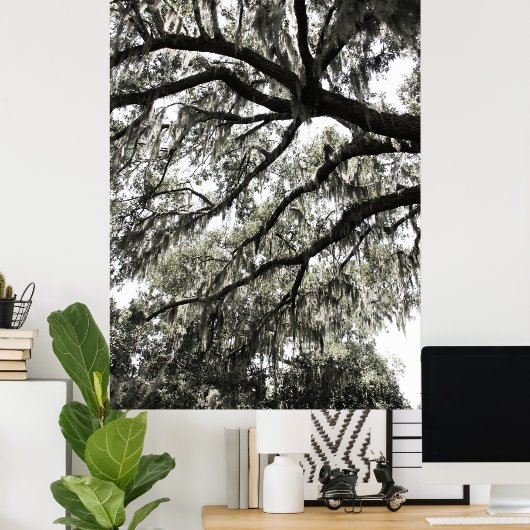 Poster Textures Mossy 1 (Bureau à domicile)