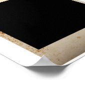 Poster Textures papier Éléments de conception Arrière - p (Coin)