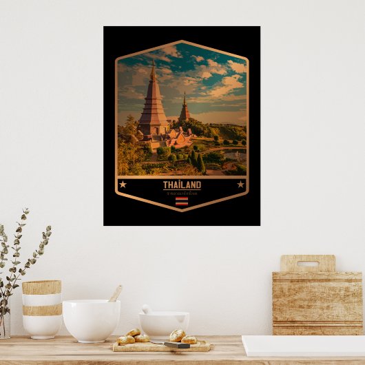 Poster Thaïlande (Cuisine)