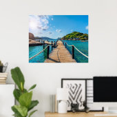 Poster Thaïlande (Bureau à domicile)