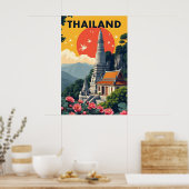 Poster Thaïlande (Cuisine)
