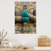 Poster Thaïlande, Bangkok, Grand Palais (Cuisine)