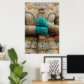 Poster Thaïlande, Bangkok, Grand Palais (Bureau à domicile)