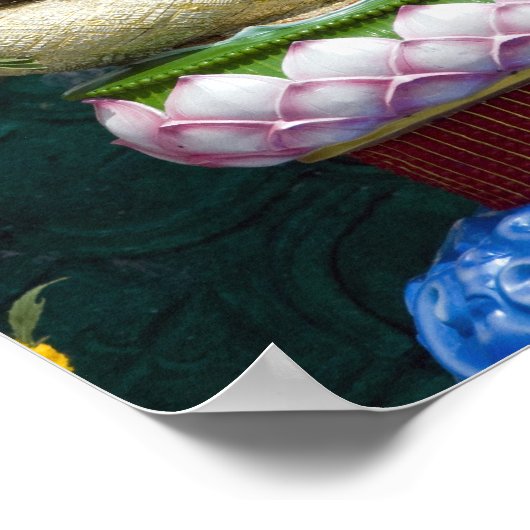 Poster Thaïlande, Ko Samui alias Koh Samui). Wat Plai 2 (Coin)