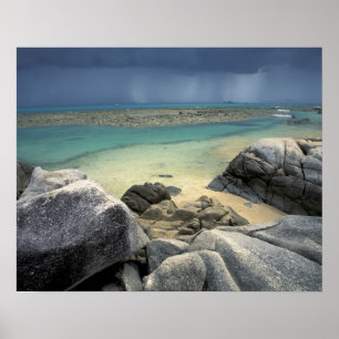 Poster Thaïlande, mer d'Andaman, île de Ko Phi Phi, Scéni