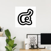 Poster Thaïlande Numéro 4 / Quatre / ๔ (Voir/Si) Script t (Bureau à domicile)