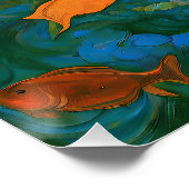 Poster "Thalassa" - Les Femmes Dans L'Eau (Coin)