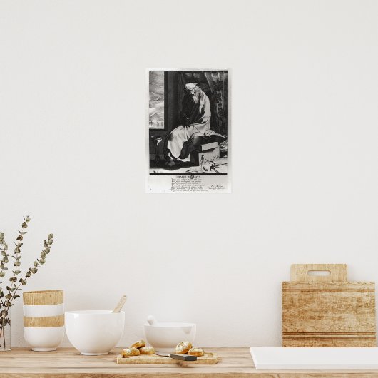 Poster Thales de Miletus (Cuisine)