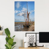 Poster Thames Barge (Bureau à domicile)