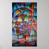 Poster Thank you Mama 1 - Canvas Print (Devant)