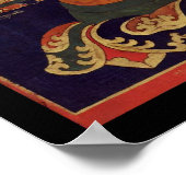 Poster Thanka tibétain de Guhyasamaja Akshobhyavajra (Coin)