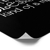 Poster Thankful Blessed Kind Of A Mess Thanksgiving Motiv (Coin)