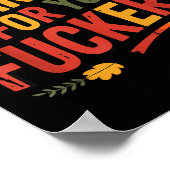 Poster Thankful For You Forers Funny Thanksgiving Friends (Coin)