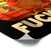 Poster Thankful For You Forers Thanksgiving Happy Turkey (Coin)