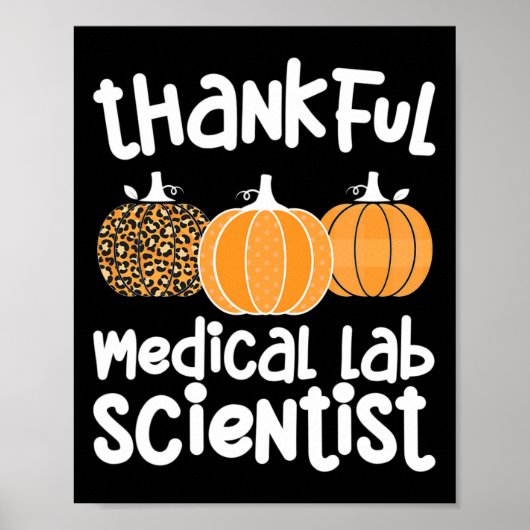 Poster Thankful Medical Lab (Devant)
